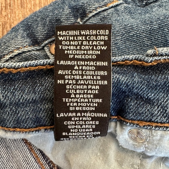 Celebrity Pink High Rise Denim Shorts Distressed Freyed Hem Size 5 - Picture 9 of 9